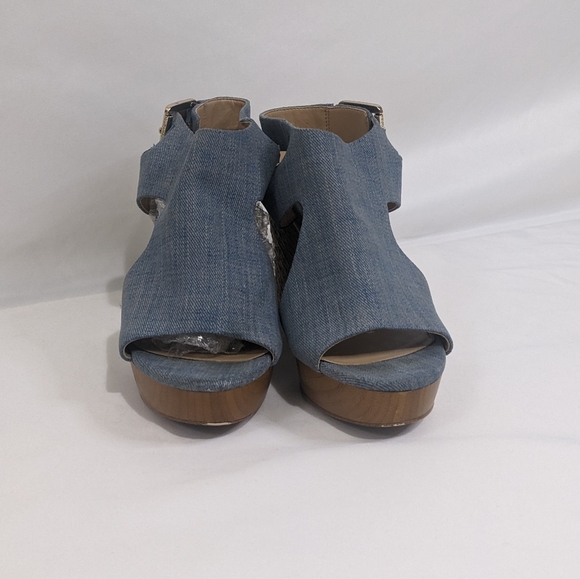 MICHAEL Michael Kors Josephine Suede Wedge Sandal - Picture 10 of 10